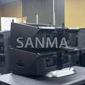 Système de sonorisation professionnel 910LA, enceinte active Line Array, double haut-parleur de 10 pouces, amplificateur intégré, scène, concert en direct, église - Product Image 5