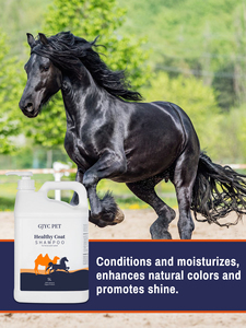 Shampoo per cavalli con cura e pulizia profonda e frizzante, sicuro per raffreddare la pelle sensibile e rinfrescare il <span class=keywords><strong>lavaggio</strong></span> dei cavalli - Product Image 3