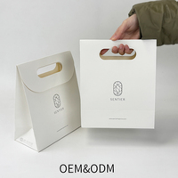 Sacs en papier et en plastique personnalisés de luxe pour l'emballage alimentaire et cadeaux, impression numérique, marque personnalisée pour les promotions en magasin, petites entreprises