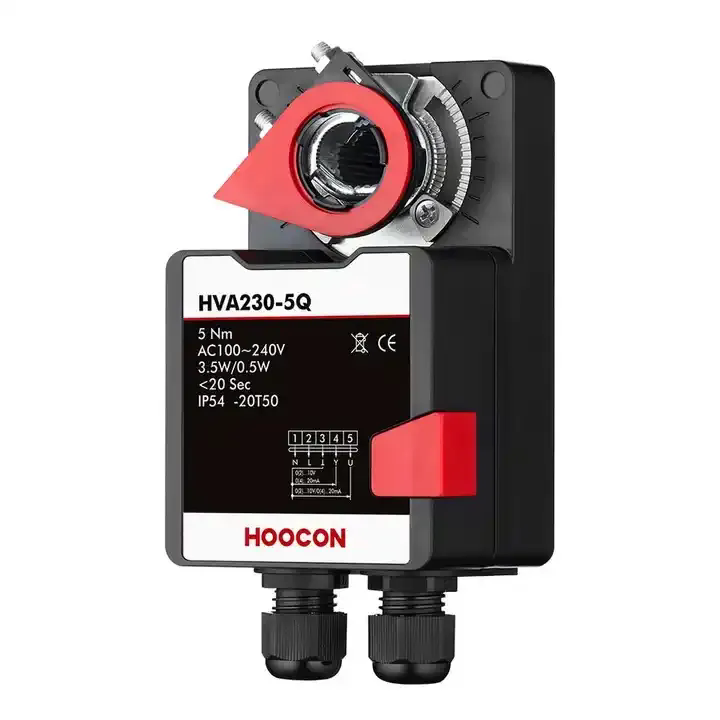 Modulating Control Unit Factory Sale Fast Running 5Nm Modulating Control AC DC 24V Damper ...
