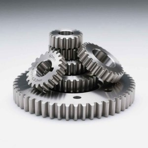 Mecanizado CNC de alta precisión Fábrica profesional personalizada Fabricante de engranajes rectos de metal Servicio de mecanizado de engranajes rectos de acero - Product Image 1