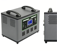 Station d'alimentation portable 2000W 2201.6WH, batterie au lithium Lifepo4, essentielle pour les situations d'urgence à domicile