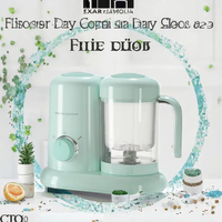 Blender Makanan Elektrik Otomatis All-In-One Multifungsi Pembuat Makanan Bayi dengan Fungsi Pengukus dan Pencacah untuk Rumah Tangga