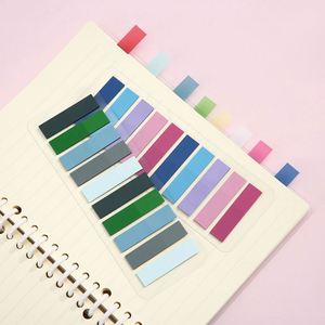 200 Sheets <b>Memo</b> <b>Pad</b> Sticky Note Tabs Assorted Colors Removable Strong Adhesive Page Markers for Student Office Notebook File - Product Image 5