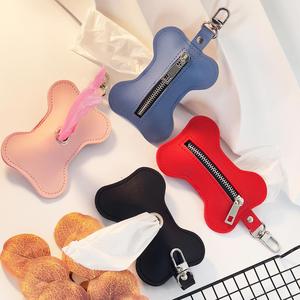 Dispensador de Bolsas para Excrementos de Perro en Forma de Hueso, Bolsa de Almacenamiento para Paseos de Mascotas, Producto Promocional para Mascotas - Product Image 3