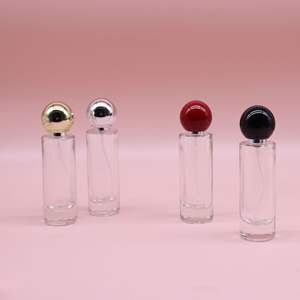 <span class=keywords><strong>Parfum</strong></span> transparent vide <span class=keywords><strong>de</strong></span> luxe cylindre rond 30ml verre conception propre vaporisateur <span class=keywords><strong>bouteille</strong></span> <span class=keywords><strong>de</strong></span> <span class=keywords><strong>parfum</strong></span> avec bouchon rond - Product Image 4