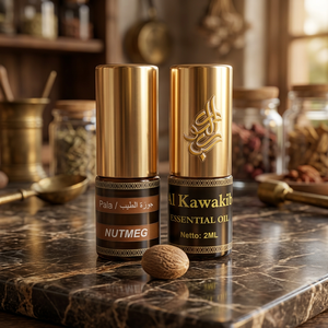 Huile essentielle de muscade pure 2 ml, extrait naturel de Myristica Fragrans au parfum riche et aromatique pour la parfumerie et l'aromathérapie - Product Image 3