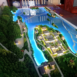 Maquettes d'architecture Architecturediy Housemininatures, modèles d'architecture, maquette à l'échelle HO, modèle de conception de <span class=keywords><strong>maison</strong></span> d'hôpital, kits de modèles à l'échelle 1:150, LED - Product Image 3