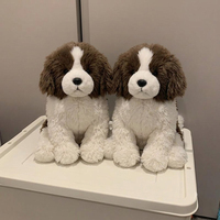 Jouets en peluche personnalisés avec logo, chien bouledogue, ours autoironique, chien de chasse, 10 cm, vêtements de poupée, chapeau, accessoires, jouets promotionnels, cadeau pour enfants