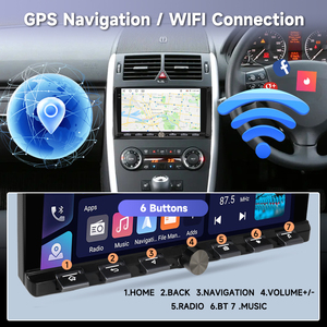 Podofo <span class=keywords><strong>para</strong></span> mercedes-benz B200 2008-2011 9 '4 + 64G Radio de coche <span class=keywords><strong>para</strong></span> Auto CarPlay inalámbrico/<span class=keywords><strong>Android</strong></span> Auto Piano Key GPS WIFI al por mayor - Product Image 3