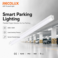 Lámpara LED Impermeable SDCM<3 o <5, 160LM/W, CCT Conmutable, Tipo Tri-Proof, para Estacionamientos y Proyectos de Garajes