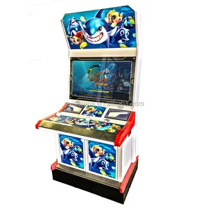 Münz betriebene Spiele Hot Selling 2 Spieler 32-Zoll-Bildschirm Hunter Fish Videospiel Machine Circus