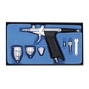 Airbrush Pen 116A Gravity Feed Dual Action Adjustable Speed 7.0cc Cup Artwork Painting <b>Model</b> Making Portable <b>Kit</b> - Product Image 5