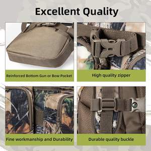 Mochila de Caza de Muestra Gratuita, Mochila Táctica de Camuflaje Personalizada para Caza y Campamento al Aire Libre - Product Image 2