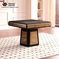Machine à Mahjong en bois de frêne blanc, bois massif, nouveau style chinois, entièrement automatique, table de Mahjong électrique domestique, haut de gamme H500T