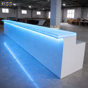 Comptoir de <span class=keywords><strong>bar</strong></span> en marbre transparent Comptoir de <span class=keywords><strong>bar</strong></span> personnalisé Club Discothèque - Product Image 6