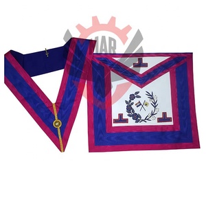 Watermark-Cinta bordada a mano, delantal de vestido completo, Grand Mark, Grand Scribe, Ezra - Product Image 3