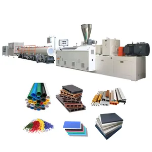 Second Hand Plastic Extruder Machine PVC Foam Board Extrusion Line