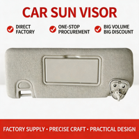 Pare-soleil de voiture avec miroir de courtoisie, isolation thermique, compatible avec Hanteng X5 et X7, côté conducteur
