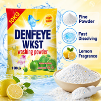 Lessive en poudre 10kg Prix usine, haute mousse, pour le Sénégal