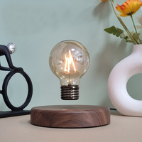 HCNT bohlam lampu melayang magnetis, bohlam ABS besar baru untuk penggunaan di rumah, catu daya Plug-In untuk ruang tamu