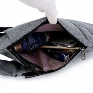 Sac bandoulière unisexe de haute qualité, multifonctionnel, sac de poitrine pour les voyages, la vie quotidienne et les activités de plein air - Product Image 4