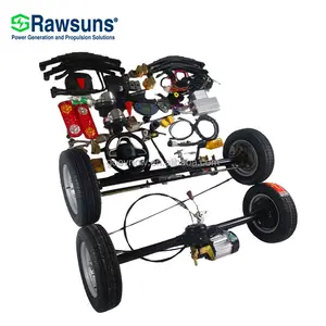 RawsunGOEVNOW電気自動車キットR132B150ツアーバス、ゴルフカート、フォークリフト用の低電圧EV変換キット