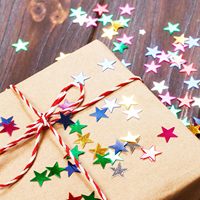 Flocons de neige, points et étoiles en polyester pailleté pour la décoration artisanale de Noël, vente en gros, fournitures de fête pailletées pour les fêtes