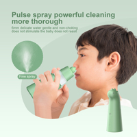 Enfants et Adultes Électrique Neti Pot Saline Rinçage Sinus Infection Traitement 4 Modes Portable Sinus Rinse Système Irrigation Nasale
