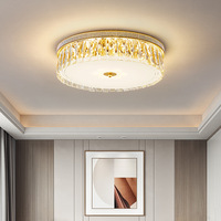 Zèle Éclairage De Luxe Lustre Français De Luxe Décoratif Maison Chambre Verre Cristal Led Plafonnier