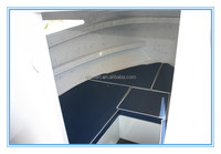 Bateau de pêche de loisir en aluminium Fashion Europe 7,5 m, yacht à moteur hors-bord de 25 pieds, bateau de luxe