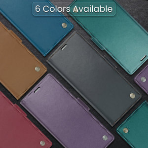 Caseme 2023ร้านค้าทางการของ11A redmi 12C อุปกรณ์เสริมเคสป้องกัน RFID เคสหนังฝาพับสุดหรูสำหรับ Redmi 11A 12C - Product Image 6