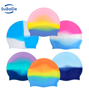 Fabricant Logo personnalisé <span class=keywords><strong>Bonnet</strong></span> <span class=keywords><strong>de</strong></span> bain imprimé drôle Nouveauté Silicone Bonnets <span class=keywords><strong>de</strong></span> bain pour <span class=keywords><strong>piscine</strong></span> - Product Image 5