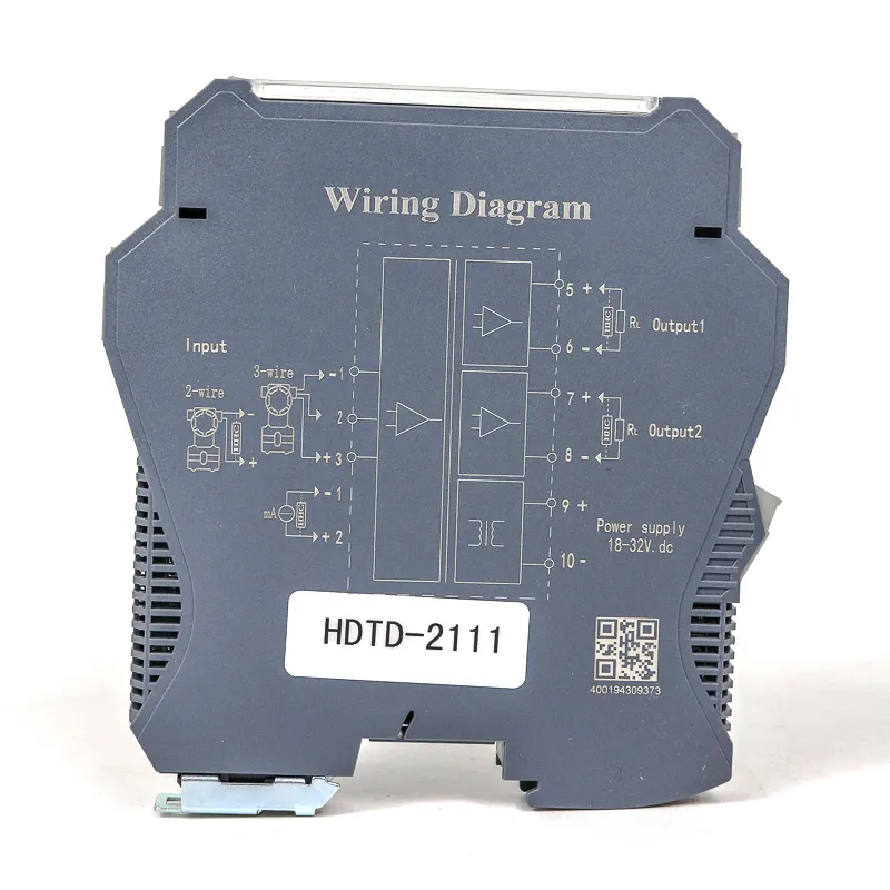 Analoge Signaal Isolator 1 Ingang 1 Uitgang 0-10V Passieve Automatische Controle Analoge Ingang Signaal Converter