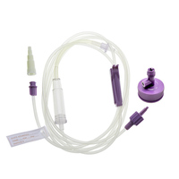 Amsino – adaptateur universel de vis de tube d'alimentation entérique médicale avec ensemble d'alimentation entérique Enfit par gravité