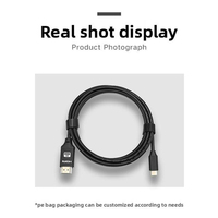 Câble vidéo haute définition 4K 30Hz 8K 60Hz Type-C pour HDTV, caméras, téléphones portables, ordinateurs, tablettes, téléviseurs, projecteurs