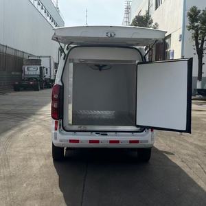 Mini Jinbei réfrigérateur voiture Euro 6 <span class=keywords><strong>pas</strong></span> <span class=keywords><strong>cher</strong></span> 1 tonne essence congélateur Van refroidissement contrôlé-15 ℃ <span class=keywords><strong>véhicule</strong></span> congelé - Product Image 6