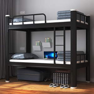 Lit superposé Yan En, structure en fer, lit double pour dortoir, finition de revêtement, utilisation adulte, YN 2626 - Product Image 2