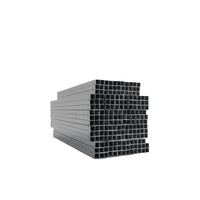 Tube carré en acier SHS noir robuste de 100x100-400x400mm, directement de l'usine, pour la construction, Q235 ASTM