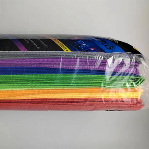 Paño de Limpieza de Microfibra al por Mayor, Paquete de 36 Toallas para Lavado de Autos, Toalla de Microfibra Personalizada para Limpieza de Autos - Product Image 3