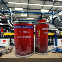 Peinture automobile liquide acrylique Brent Lux de Chine, application par pulvérisation -1F7