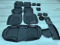 Accessoires de voiture, ensemble complet, sièges de voiture en cuir personnalisés de luxe, universels, pour la série Audi