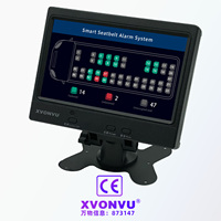 XVONVU Terminal de détection sans fil 4G, suivi GPS, capteur d'occupation de sécurité personnalisé pour animaux de compagnie, rappel de ceinture de sécurité