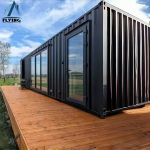 Tùy chỉnh <span class=keywords><strong>20ft</strong></span> 40ft nhà <span class=keywords><strong>Container</strong></span> vận chuyển sang trọng <span class=keywords><strong>prefab</strong></span> Cấu trúc thép di động cho cửa hàng văn phòng Đương Đại - Product Image 3