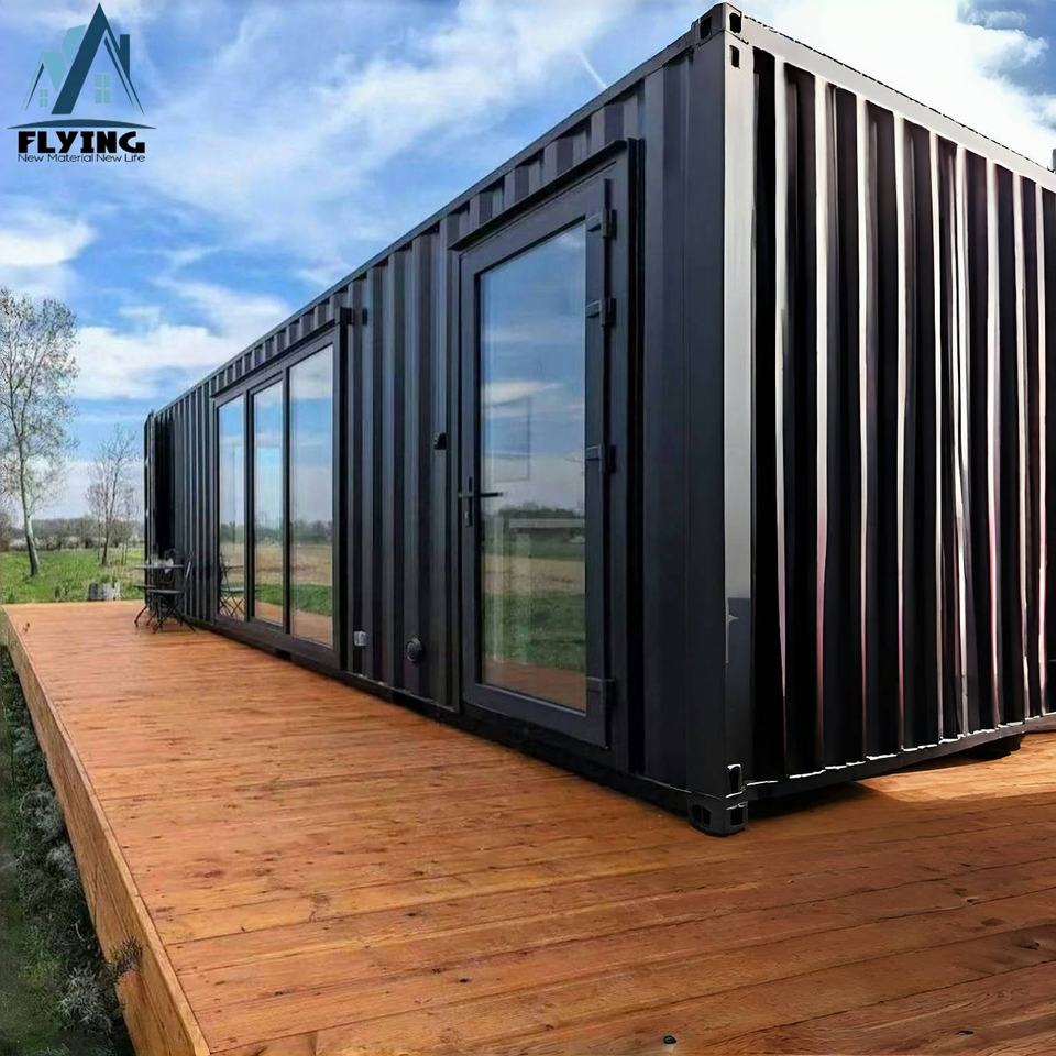 Customized 20ft & 40ft Prefab Shipping Container House - Luxury Steel ...