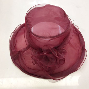 Chapeau à bords larges pour femme, robe d'été à motif Floral, style fête d'église, mariage, vacances, chapeau Vintage, mode - Product Image 4