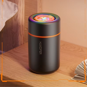USB Plastic Household Ultrasonic Humidifier 212ml Capacity <b>with</b> RGB <b>LED</b> <b>Lighting</b> Aroma <b>Diffuser</b> 1 Year Warranty - Product Image 2