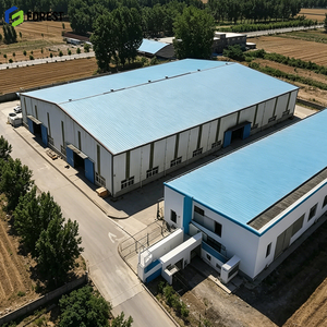 Nave Industrial de Estructura de Acero, Resistente a Terremotos, para Producción Modular Química, Unidad ODM, Distribución de Vigas en Forma de H - Product Image 1