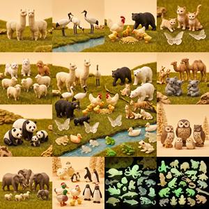 Statuette in Resina di Panda Miniatura, Animali Luminosi per Scenari Invernali, Micro Paesaggi Fiabeschi, Regalo per Bambini - Product Image 4