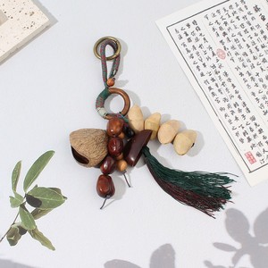 จี้กระดิ่งลมเปลือกหอยธรรมชาติทำมือตกแต่งด้วยเสียงระฆังการบำบัดแขวนพืชผลไม้แขวนกระเป๋าเครื่อง<span class=keywords><strong>ประดับ</strong></span>รถ - Product Image 3